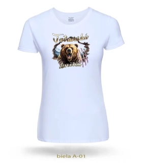 Trička dámske TATRANSKÁ DIVOČINA MEDVEĎ